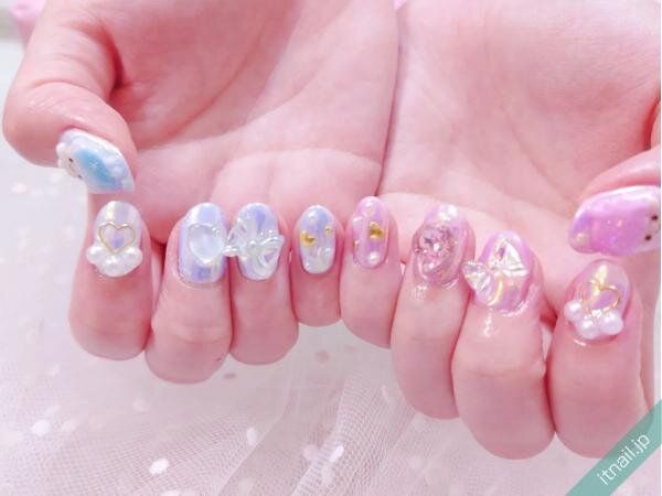 いろはねいるが投稿したネイルデザイン [photoid:I0120822] via Itnail Design (736326)