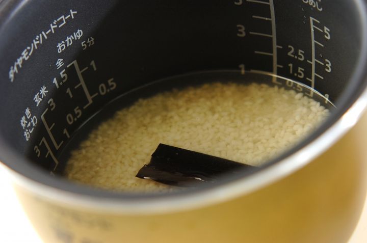 昆布ご飯の作り方1