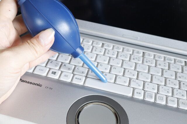 ダイソー ブロアー キーボード 使用例