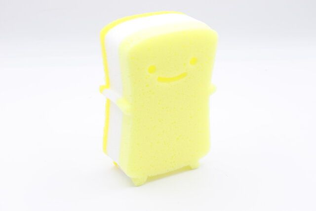 ダイソー バススポンジ 自立する