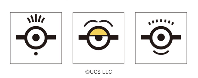 「“ミニオン” マンゴーファッション」 3種類の表情のミニオン