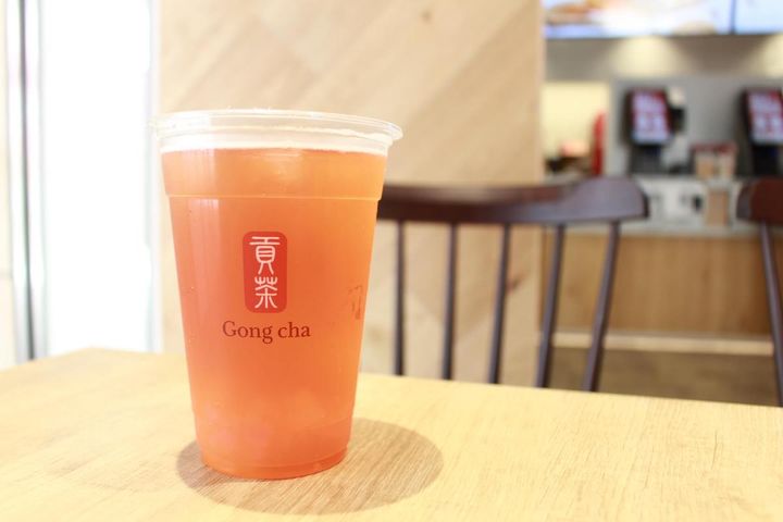 「ピチピチピーチ ティーエード」650円