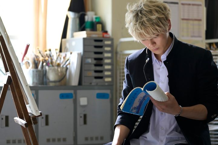 眞栄田郷敦＆高橋文哉、ベタベタとした馴れ合いは皆無？ クランクイン前から絵の練習も！『ブルーピリオド』撮影現場レポートが到着