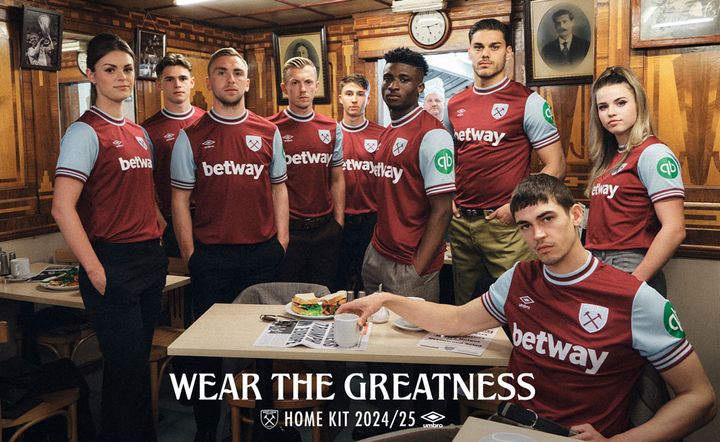 超レトロ！ウェストハムが2024-25新ユニフォームを発表 「欧州初優勝」を祝うクラシックデザイン