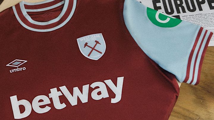 超レトロ！ウェストハムが2024-25新ユニフォームを発表 「欧州初優勝」を祝うクラシックデザイン