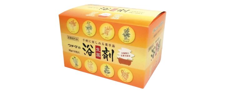 ウチダの浴剤 （医薬部外品） 30g×10包 ￥2420／ウチダ和漢薬