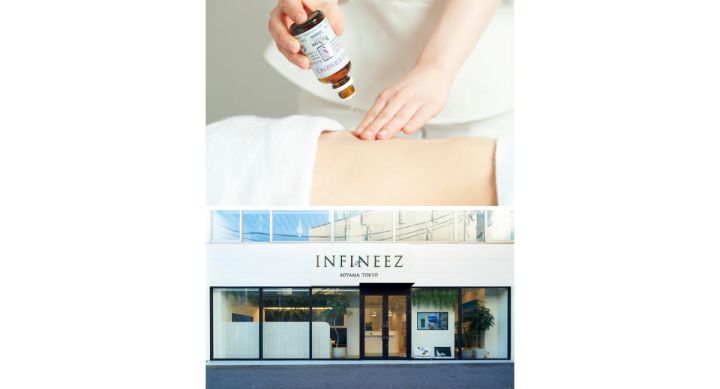 INFINEEZ（インフィニーズ）●東京都港区北青山3-10-11 青山土田ブロスビス1F／B1F ☎03（6433）5773 10:00〜22:00（最終受付20:00）
