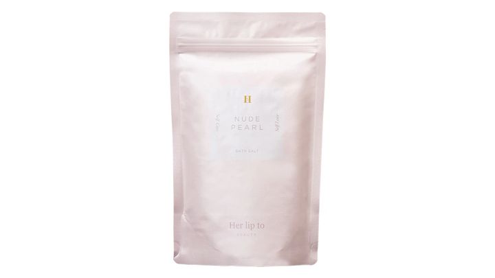 クリスタルバスソルト ヌードパール 400g ￥3960／Her lip to BEAUTY