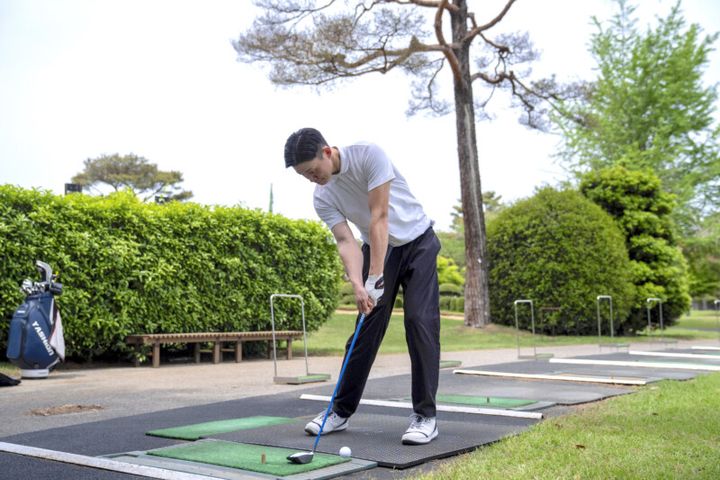 超短く持って“5Ｗ”を打つとミートできる！70台を出すための練習法