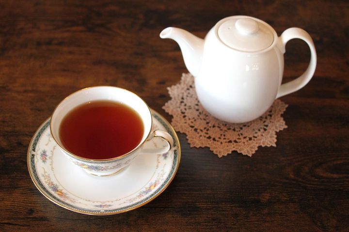 おすすめ紅茶（ストレートorミルク）ポット 600円