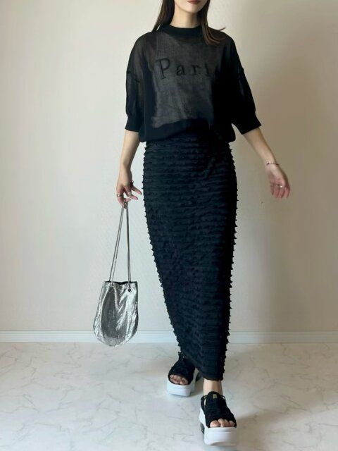 ブラックコーデ4