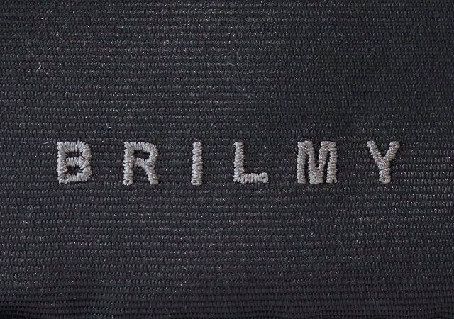 ブリルミー スマホショルダー ブランドロゴ刺繍