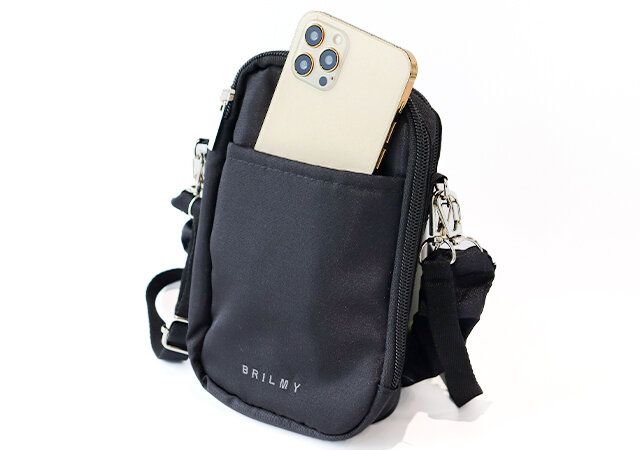 ブリルミー スマホショルダー フロントポケット