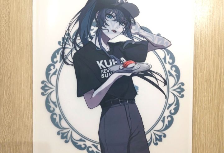 くら寿司×Adoコラボ第2弾のクリアファイル