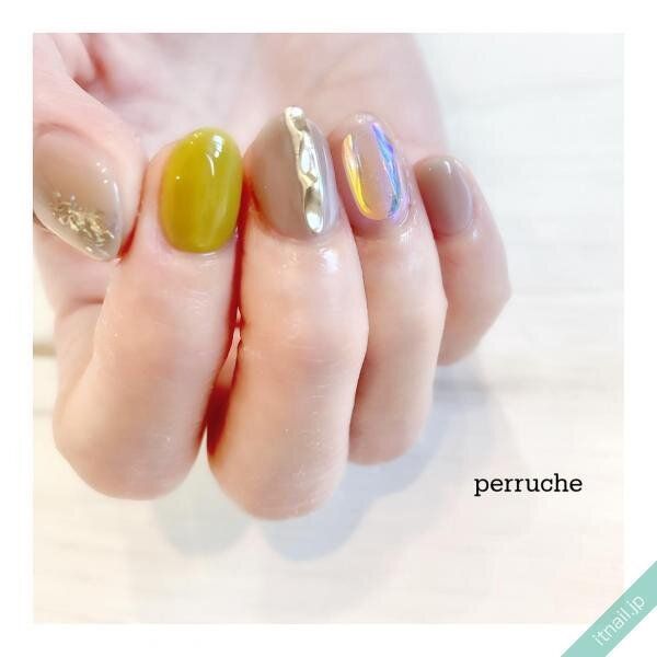 perrucheが投稿したネイルデザイン [photoid:I0105755] via Itnail Design (736446)