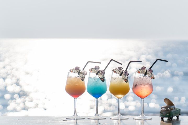 千里浜なぎさドライブウェイ沿いの浜茶屋で味わう南国リゾート気分♪「ビーチカフェ・ルアナ」