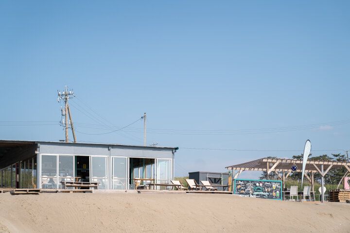 千里浜なぎさドライブウェイ沿いの浜茶屋で味わう南国リゾート気分♪「ビーチカフェ・ルアナ」