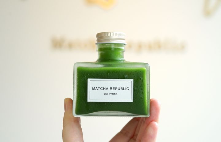 濃い抹茶清水 590円