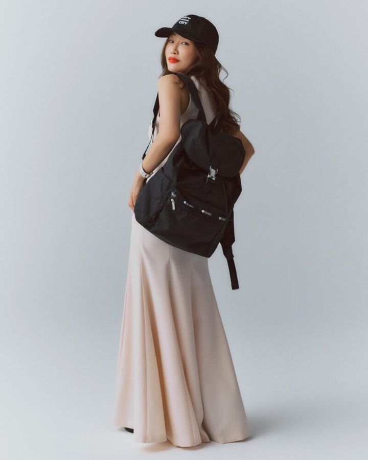 レスポートサックのバックパック 神崎恵さんコラボ