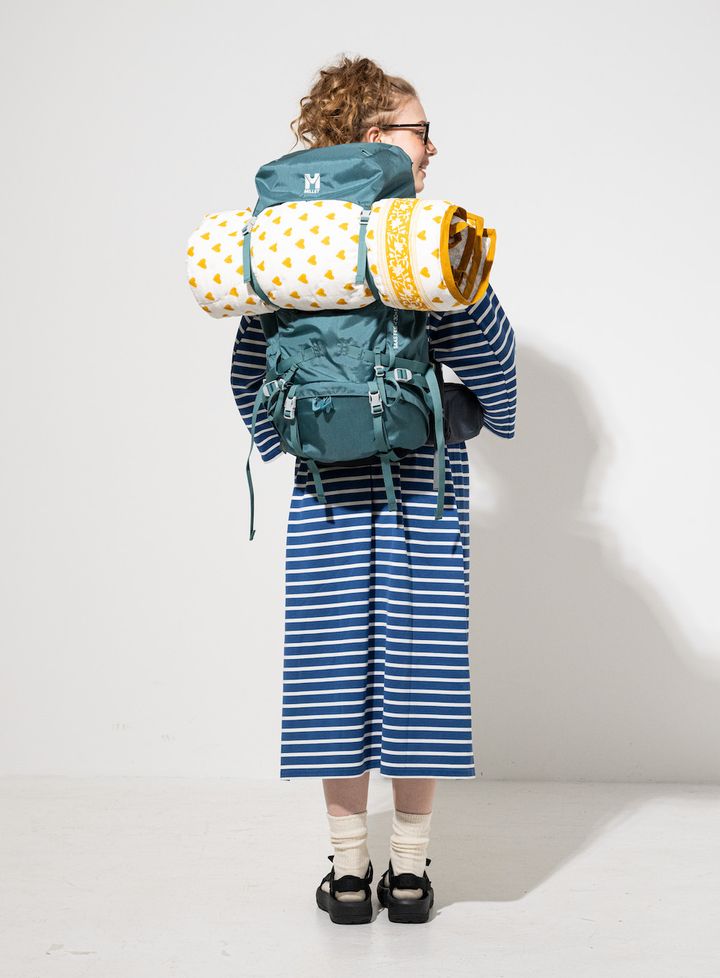 一枚でキマる！やっぱりボーダーワンピースを着よう【夏はワンピース×バックパックが定番】