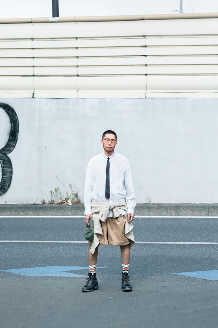 〈メゾン マルジェラ〉のパンツ