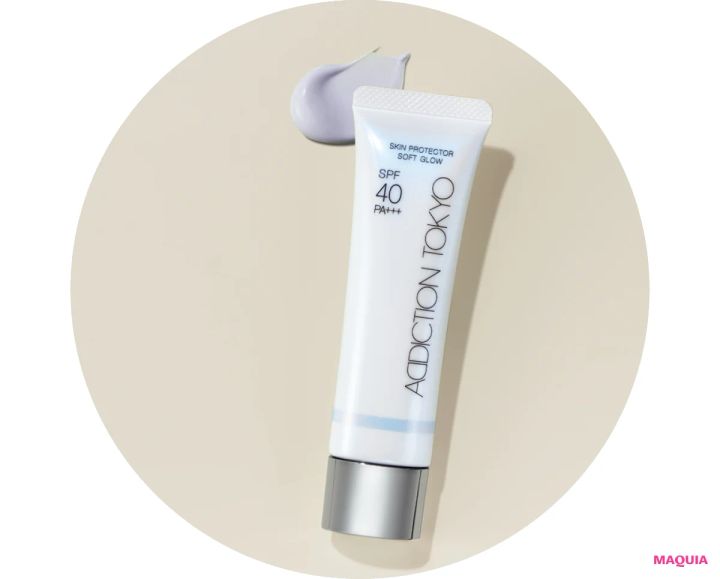 本田翼 崩さない ベースメイク アディクション スキンプロテクター ソフトグロウ 001