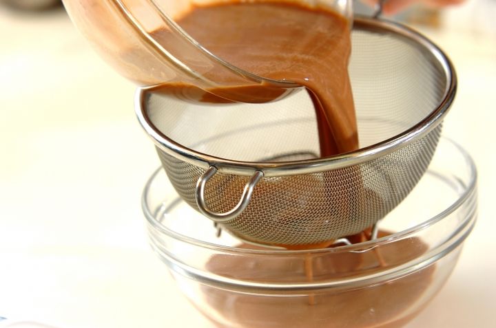 チョコプリンの作り方2