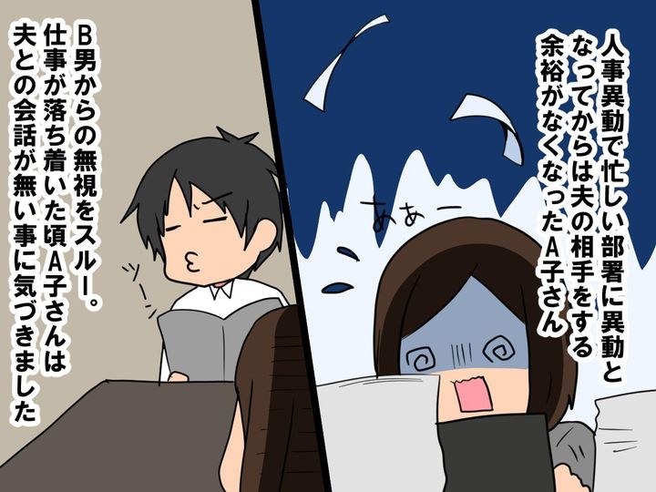 画像2: 些細なことで妻を無視する夫