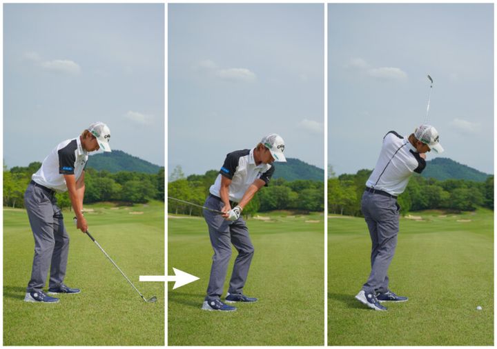 アイアンで弾道を自由自在に操作するコツ！男子プロがレッスン