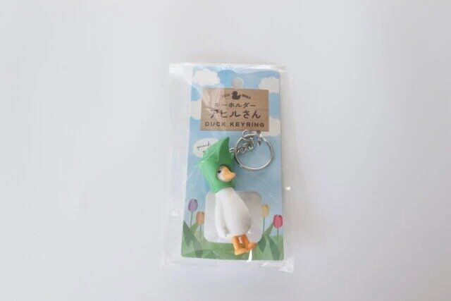 セリアのキーホルダー アヒルさんのパッケージ
