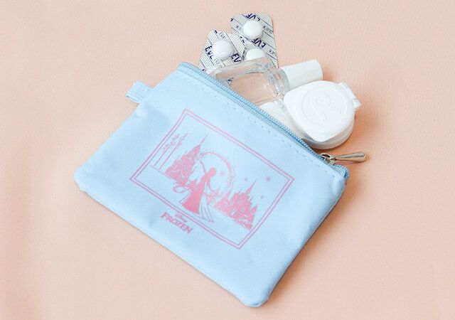 ディズニー3連ポーチ アナと雪の女王 使用例