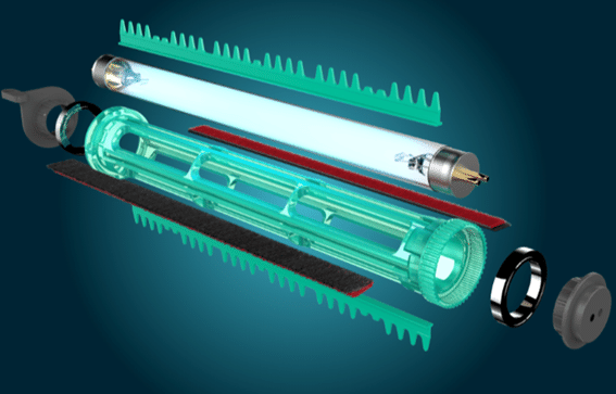 回転ブラシの画像