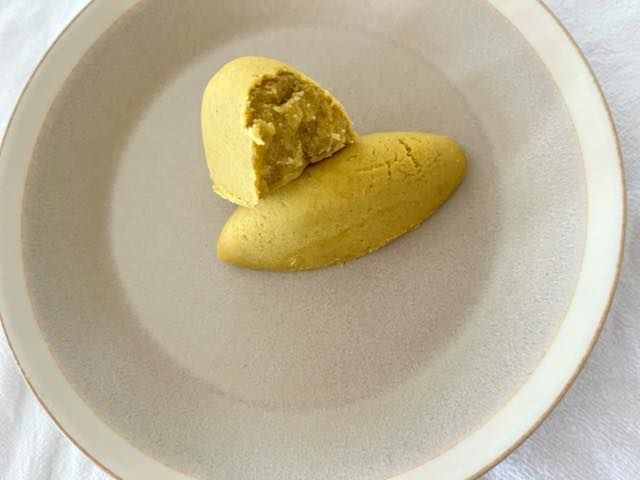 国産さつまいものスイートポテトの断面