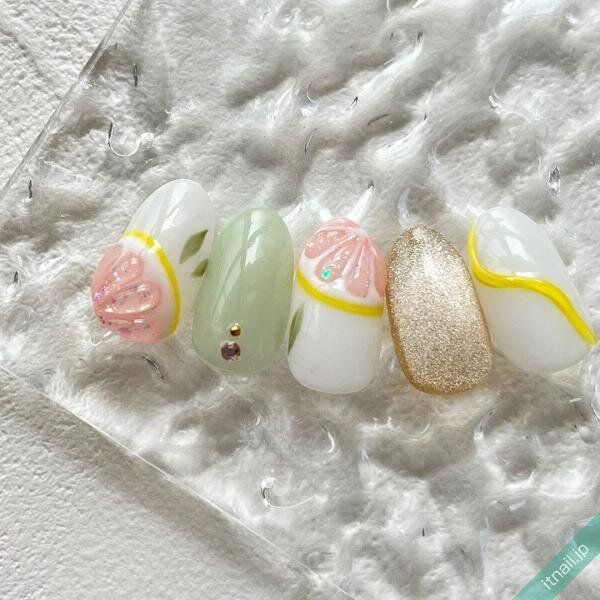 FREJAが投稿したネイルデザイン [photoid:I0128551] via Itnail Design (736530)