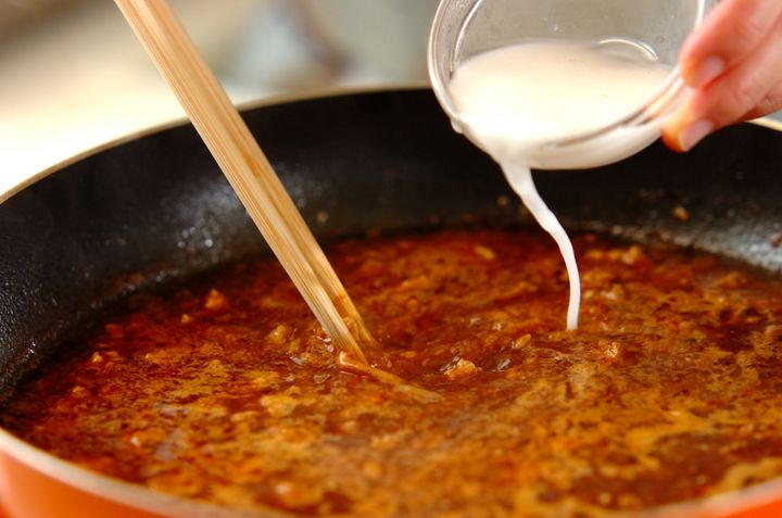 七夕ジャージャー素麺の作り方2