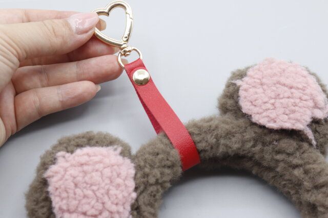 セリア カチューシャストラップ 装着