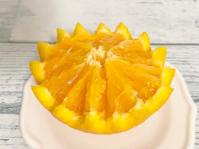 3COINS スリコ 多機能フルーツカッター 使用例 成功