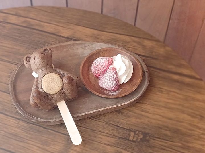 「チョコベア プレート」700円