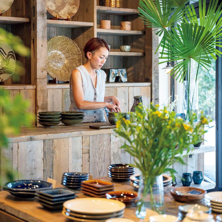 東京〈工芸喜頓〉オーナー・石原文子