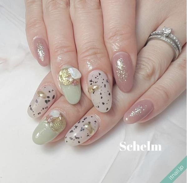 Schelmが投稿したネイルデザイン [photoid:I0123779] via Itnail Design (736953)