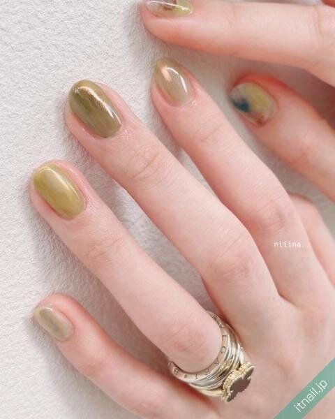 a little salon niiinaが投稿したネイルデザイン [photoid:I0118109] via Itnail Design (736939)
