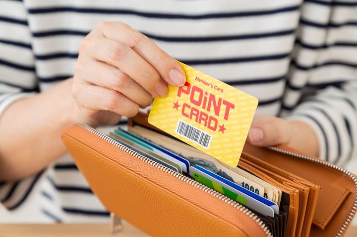 ポイントカードやスタンプカード、何枚入ってる？