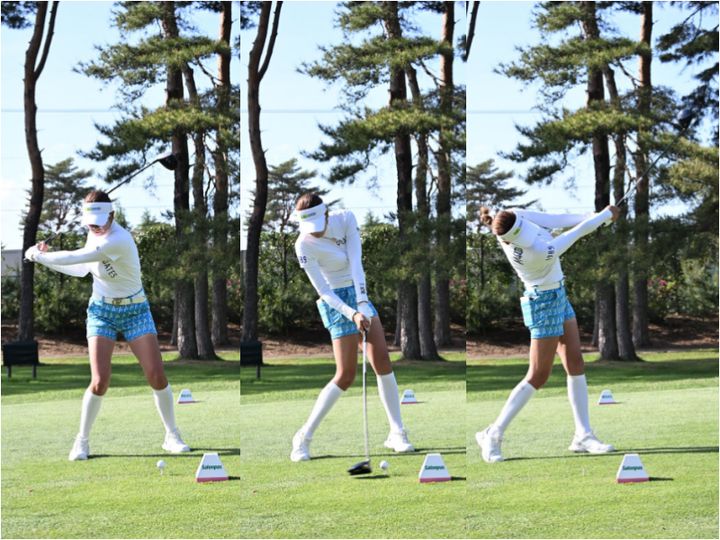 原英莉花、“飛んで曲がらない秘訣”を解説！「胸の前の三角形」がポイント