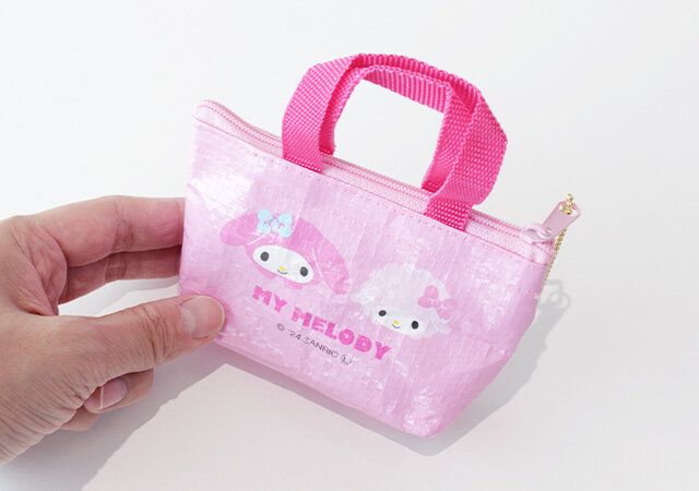 ダイソー マイクロバッグチャーム マイメロ ピンク