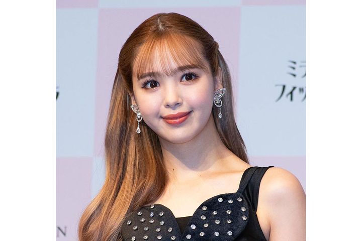 イベントに出席する藤田ニコルさん(2023年7月撮影）