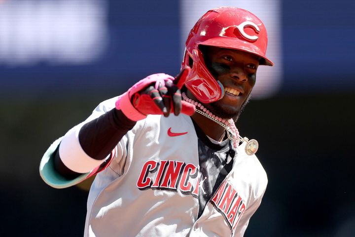 レッズのエリー・デラクルーズ（C）Getty Images