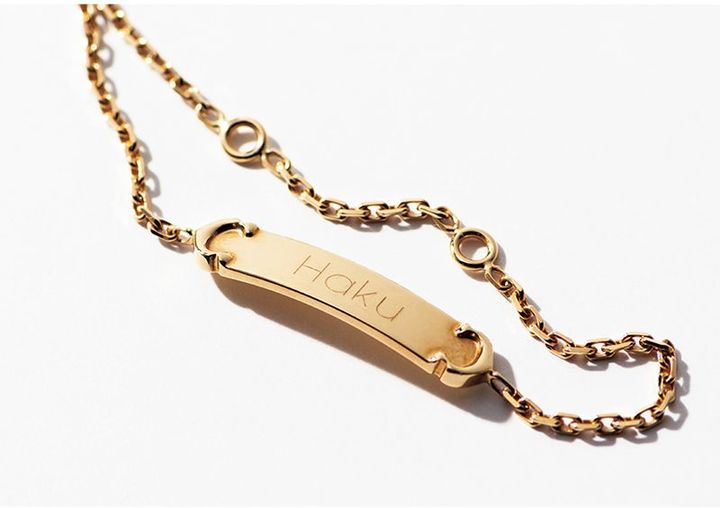 プッシュギフトはカルティエのID プレート ブレスレット