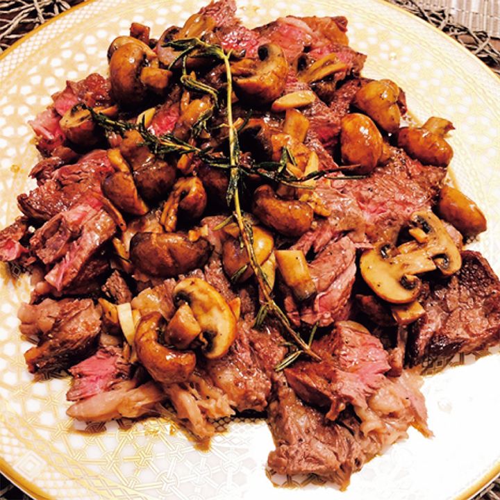 プッシュギフトでいただいたフルコース料理