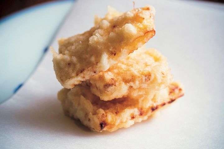 クリアな甘さでカラっと香ばしい“とうもろこし”の天ぷら