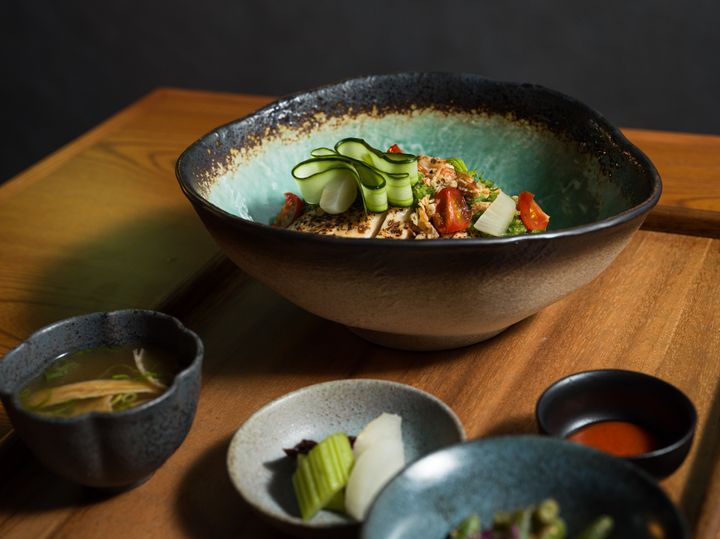 美桜鶏の極み海南鶏飯御膳 ¥2,880